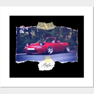 Mazda Miata / MX-5 / Roadster - Case Files Posters and Art